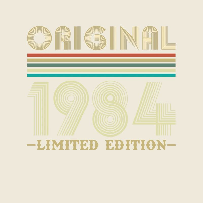 Vinatge 1984 Birthday Gift