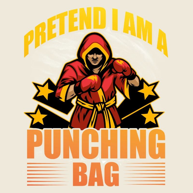 Tu so, als wäre ich ein Boxsack