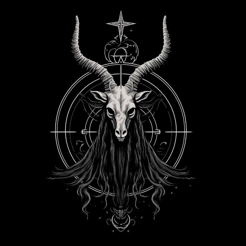 Ziege Baphomet