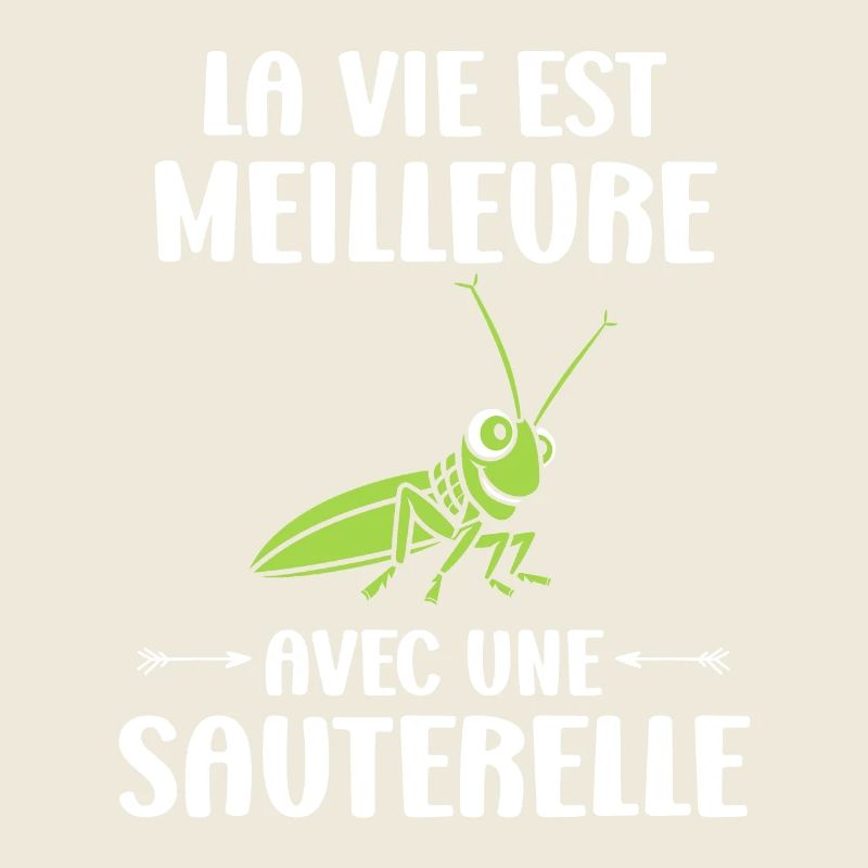 Insecte humour Sauterelle