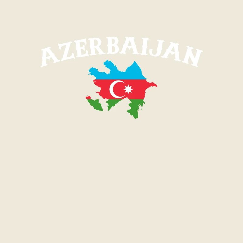 Carte de l’Azerbaïdjan Drapeau de l’Azerbaïdjan
