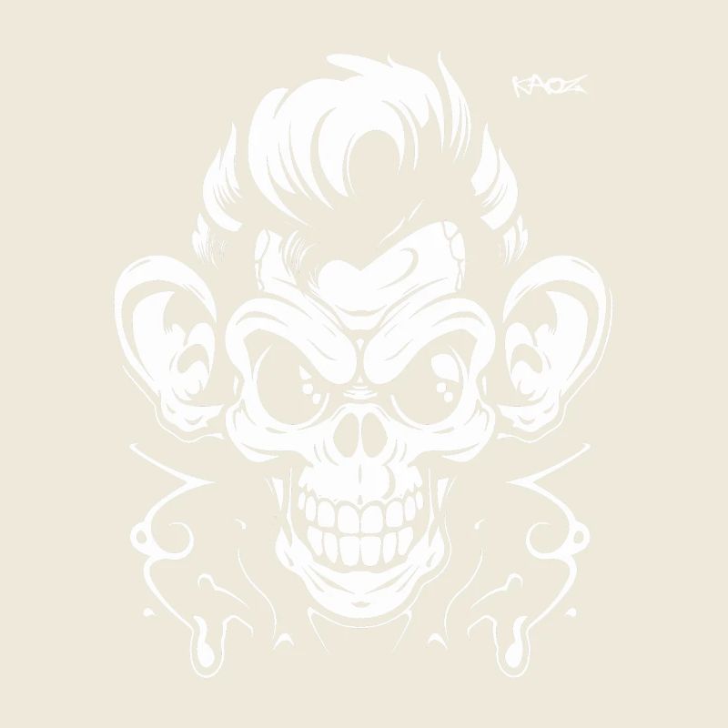 Graffiti Tattoo Monkey