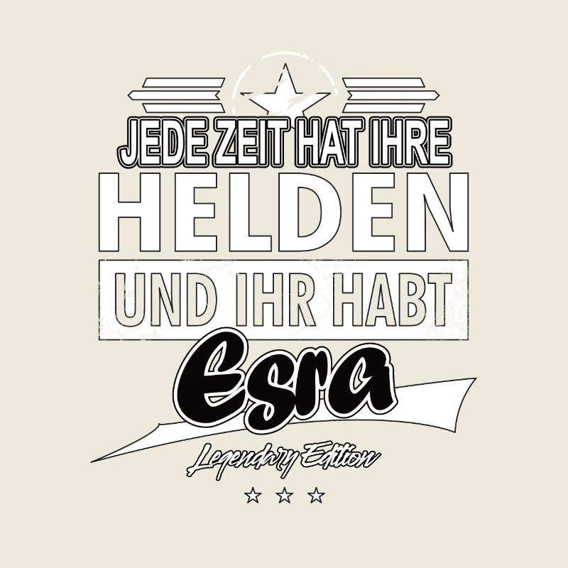 Chaque époque a ses héros Vous avez Ezra