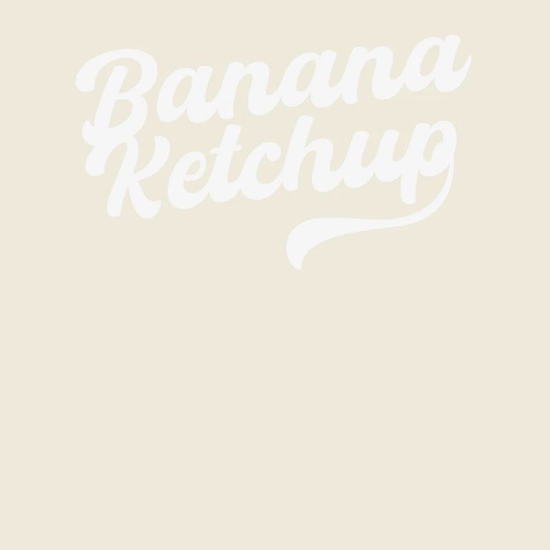Conception de ketchup à la banane