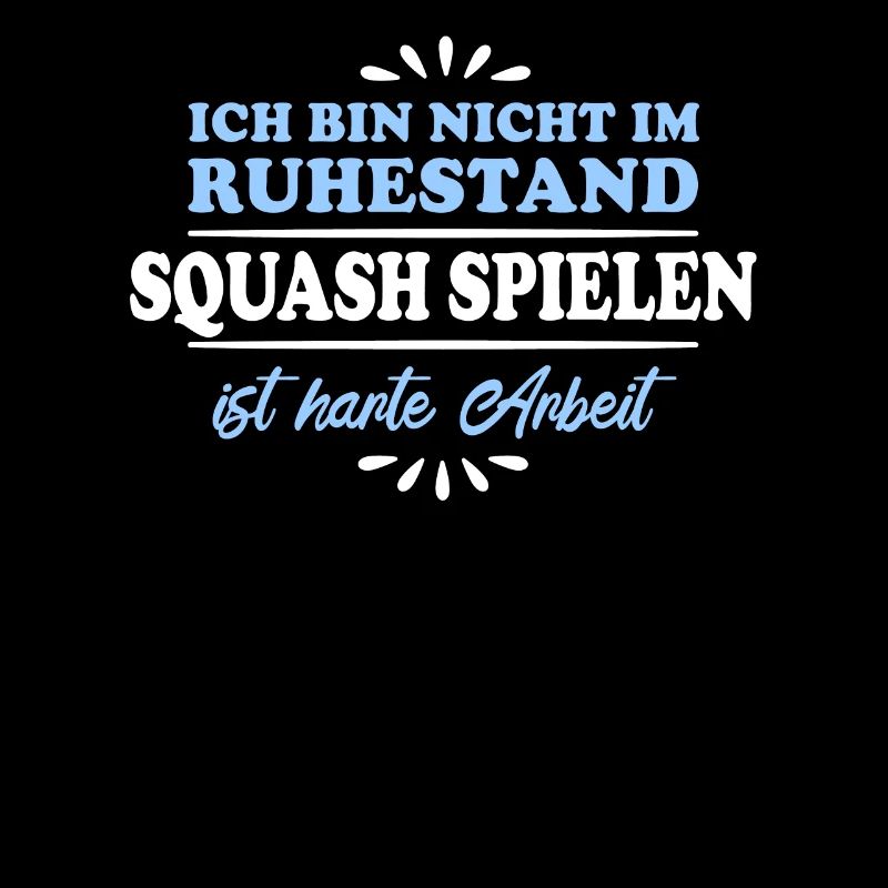 Joueur de squash retraité retraité