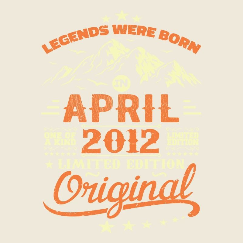April 2012 Geburtstagsgeschenk 2012 Legenden April