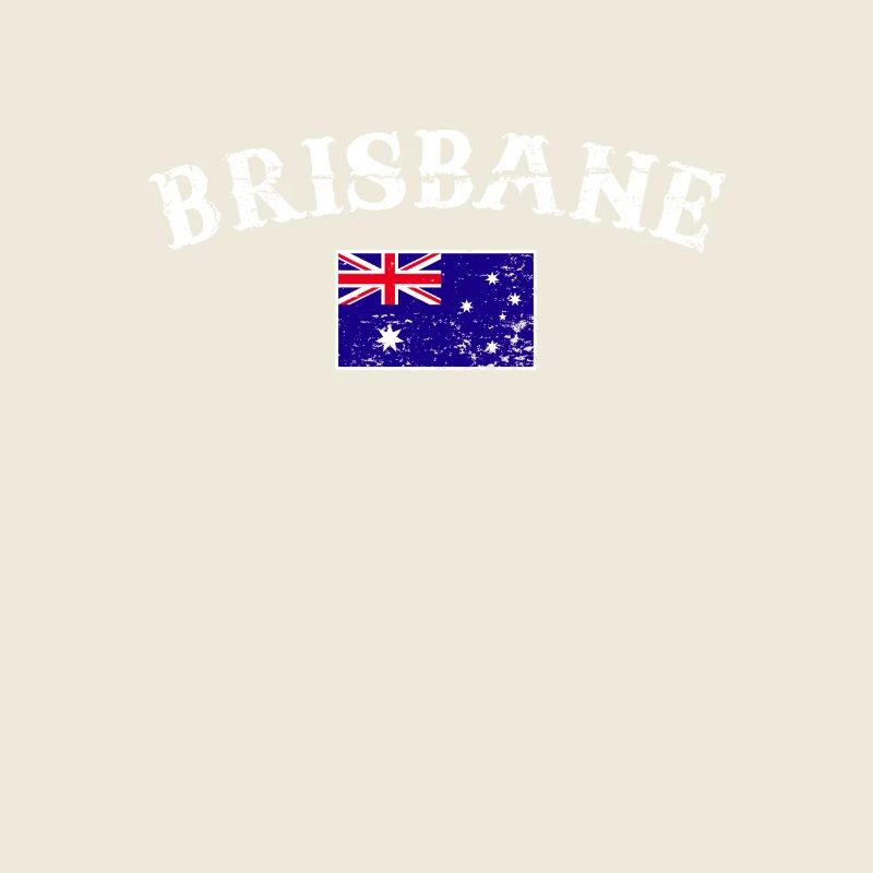 Brisbane Australie Vintage drapeau australien