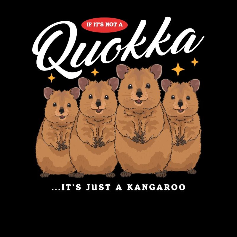 Quokka kangourou à queue courte Quokkas cadeau