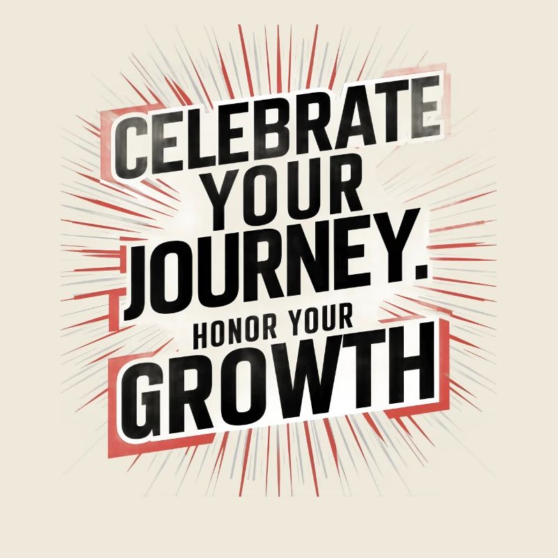 Feiern Sie Journey Honor Growth | Digitale Kunst