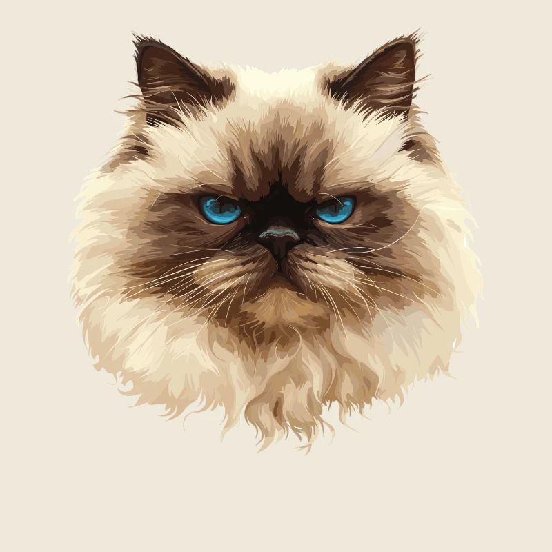 Chat de l’Himalaya Colourpoint Katze