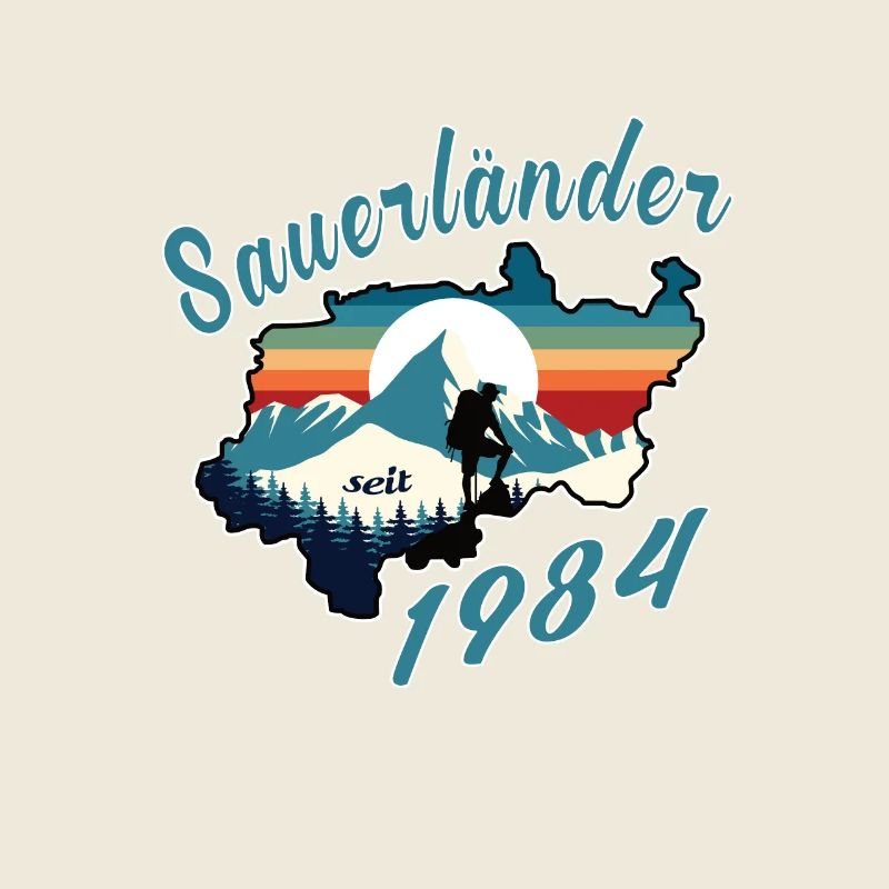 1984 anniversaire Sauerländer Original Retro Sunset