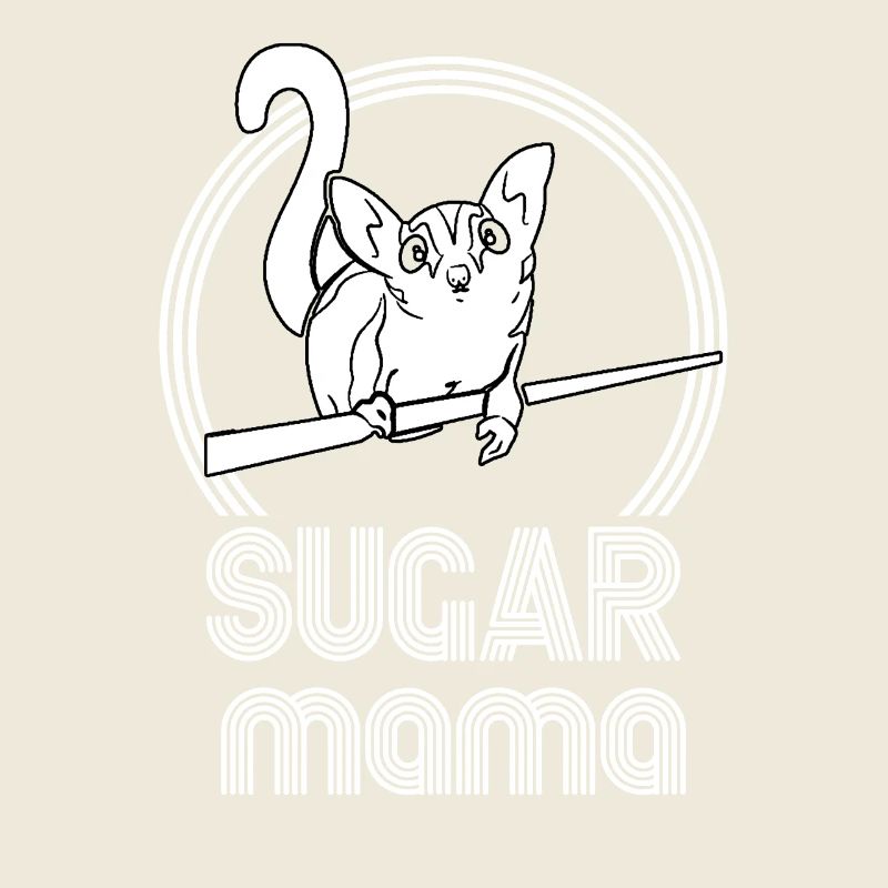 Sugar Mama Drôle de planeur de sucre Sugar Glider Moms