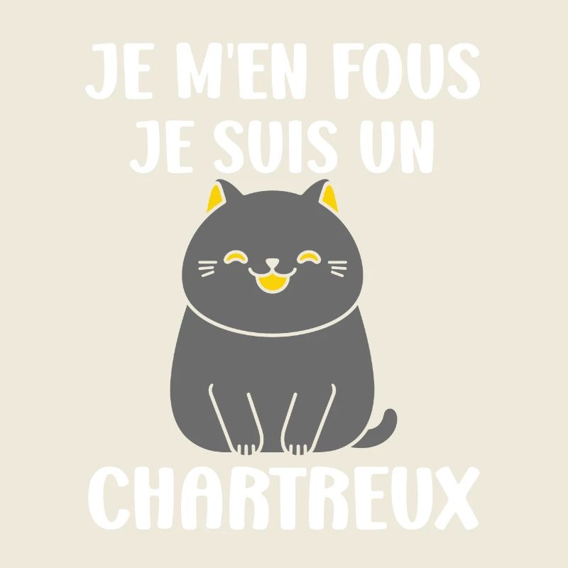 Humour chat chartreux