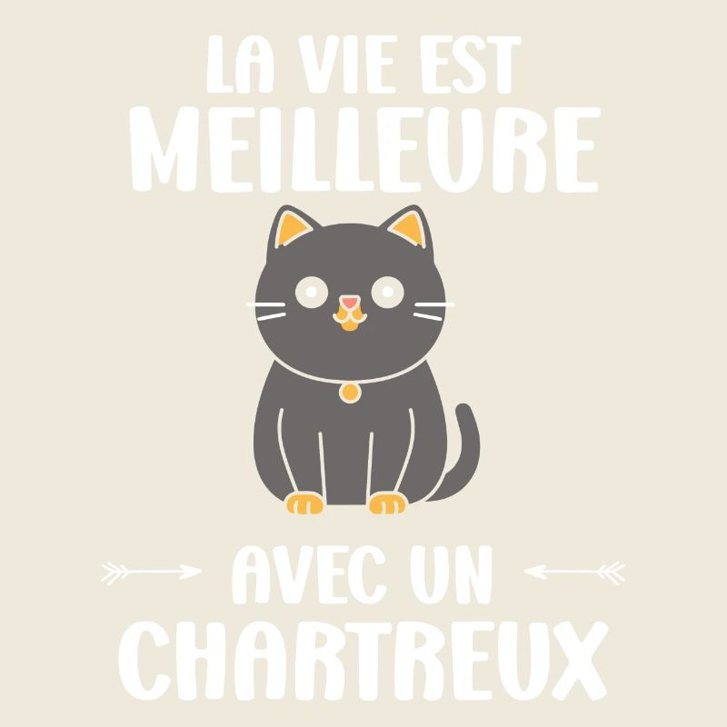 Humour chat chartreux