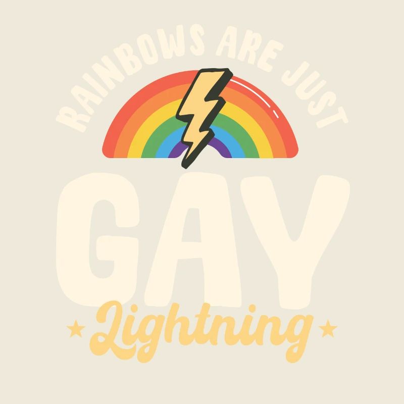 Regenbogen Sind Nur Schwule Blitze