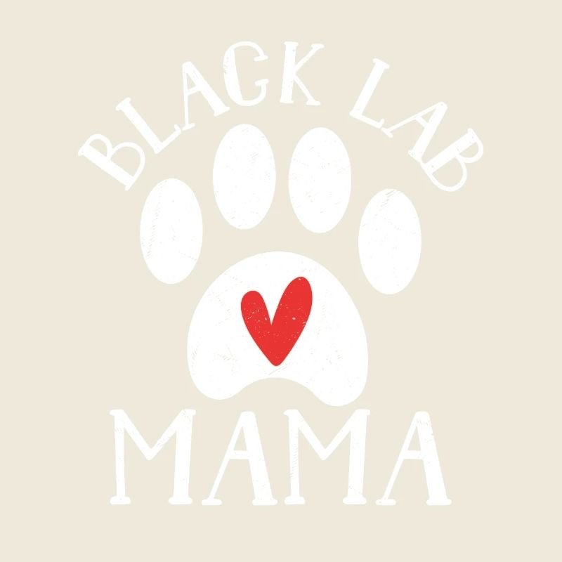 Black Lab Mama Labrador Retriever propriétaire