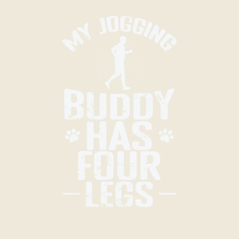 Mon compagnon de jogging a quatre pattes
