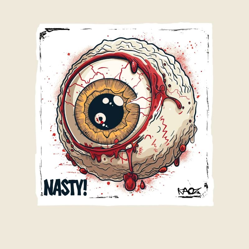 A nasty disgusting eye