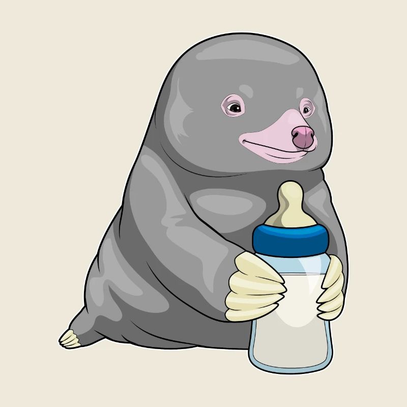 Mole Baby Bottle Milk