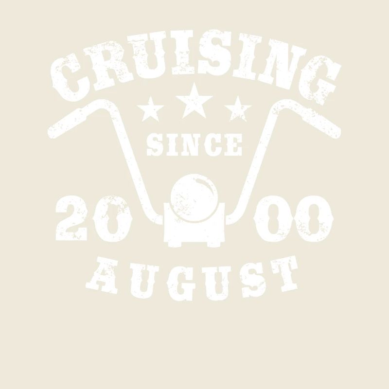 Cruising Biker Geburtstag August 2000 Motorrad