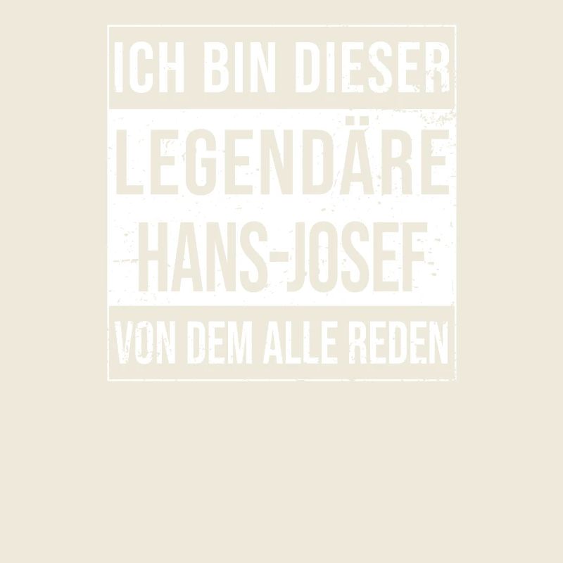 I'm this legendary for Hans-Josef
