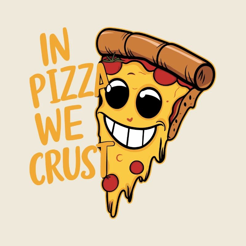 IN DER PIZZA KRUSTEN WIR