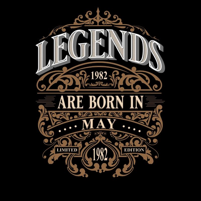 1982 Mai Naissance Anniversaire Année de naissance