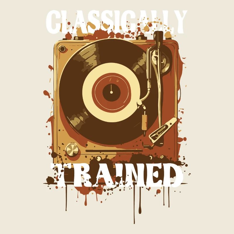 Classically Trained Vintage Schallplattenspieler