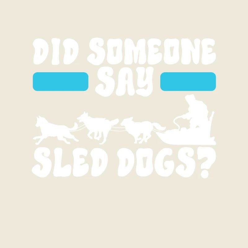 Schlittenfahren Schlittenhunde