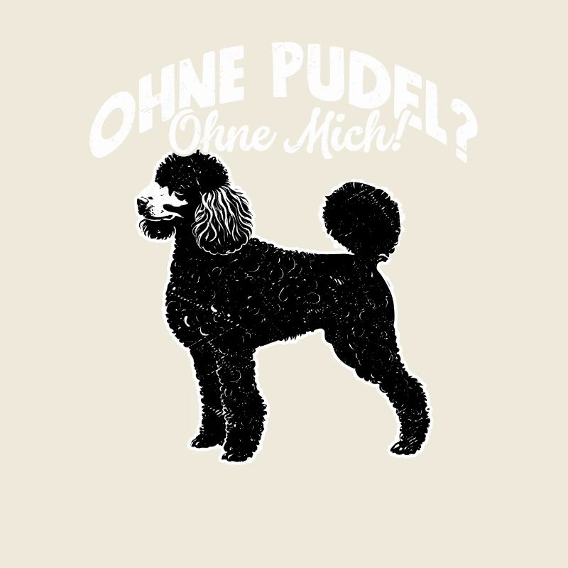Sans caniche ? Sans moi ! Jouet pour chien Caniche Master Fr