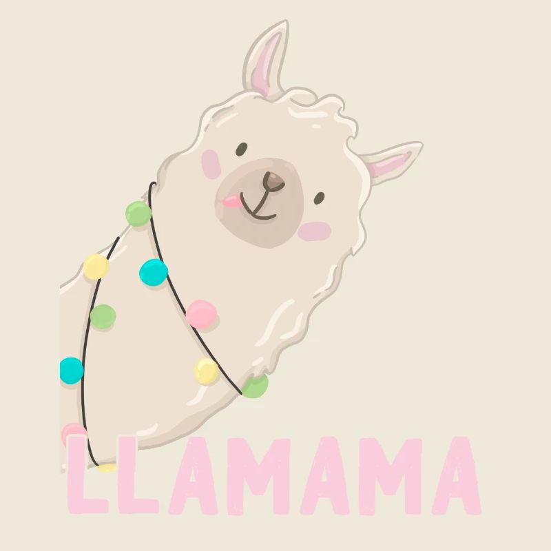 Llamama Lama aimant drôle maman Design