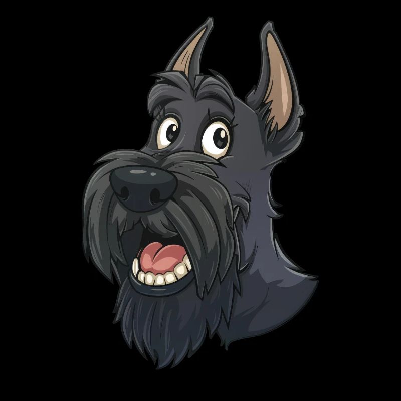 Terrier écossais | Illustration de dessin animé
