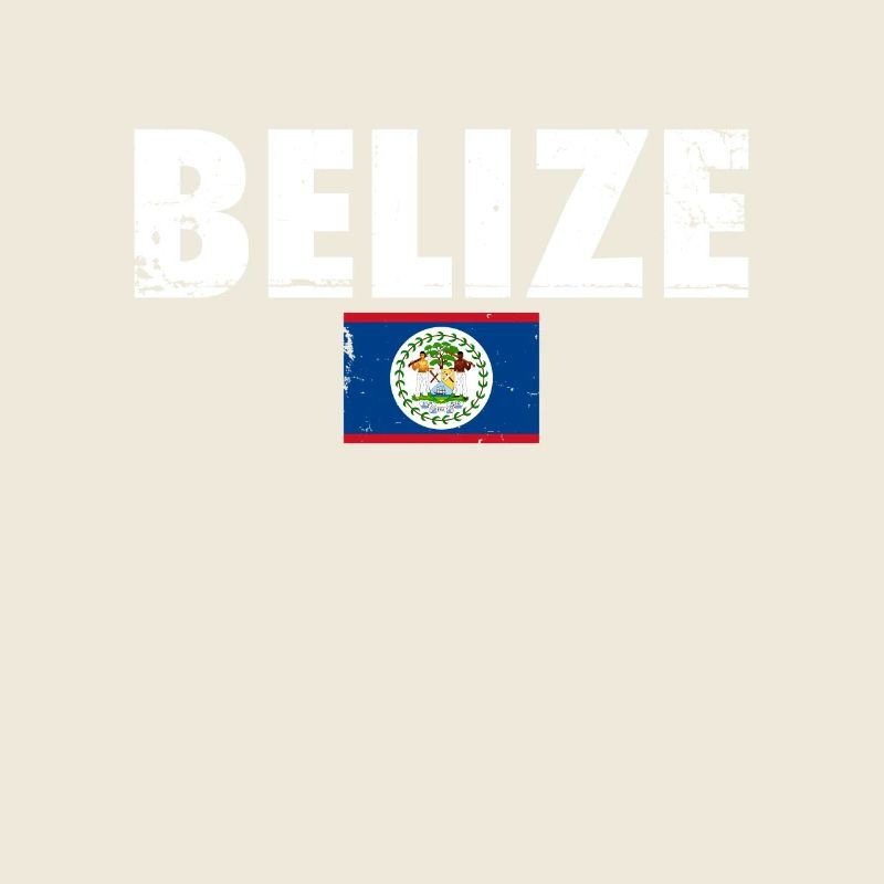 Belize Vintage Belizean Flag Belizean