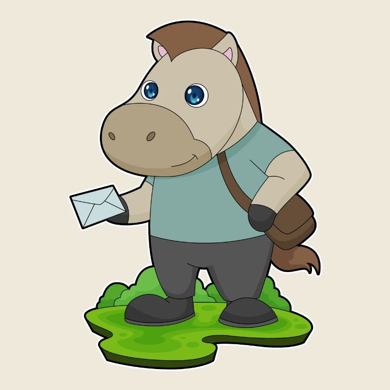 Pferd Brief
