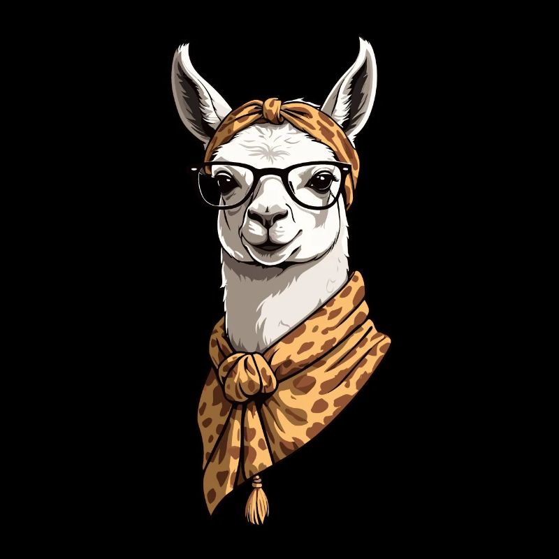 Llama Loving Mom Funny Mom Design