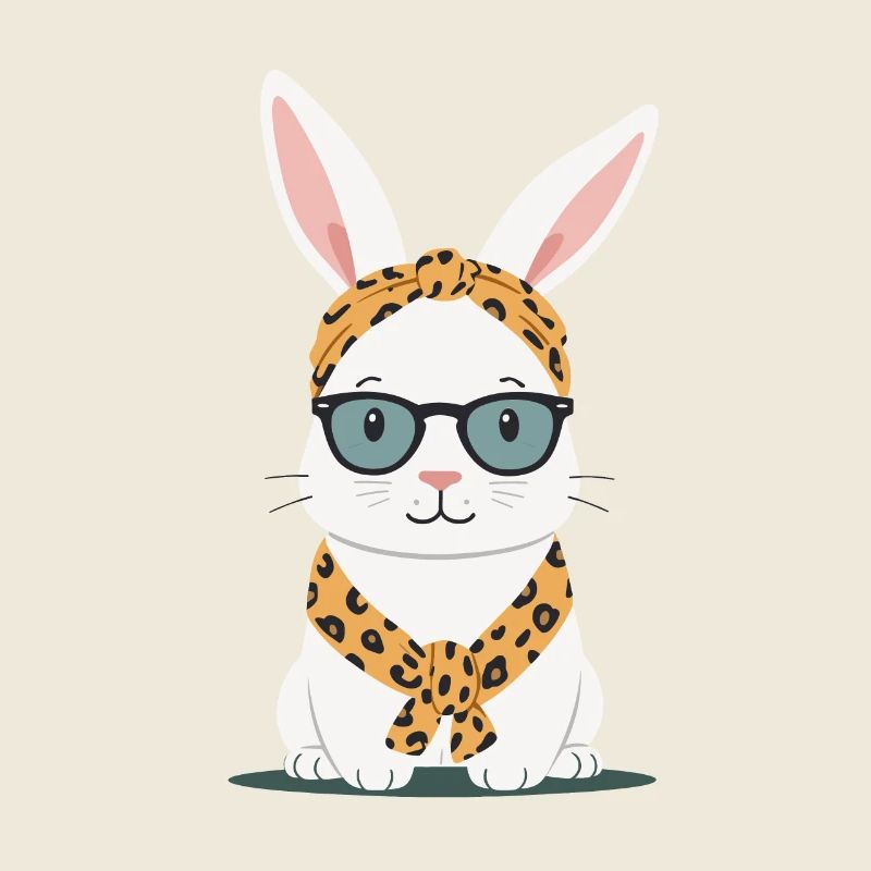 Mama Hase Niedliche Hasenmutter Süßer Osterhase