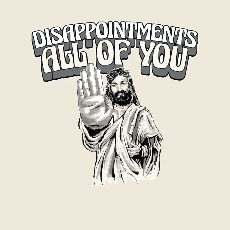 Déceptions à tous drôle Jesus Facepalm