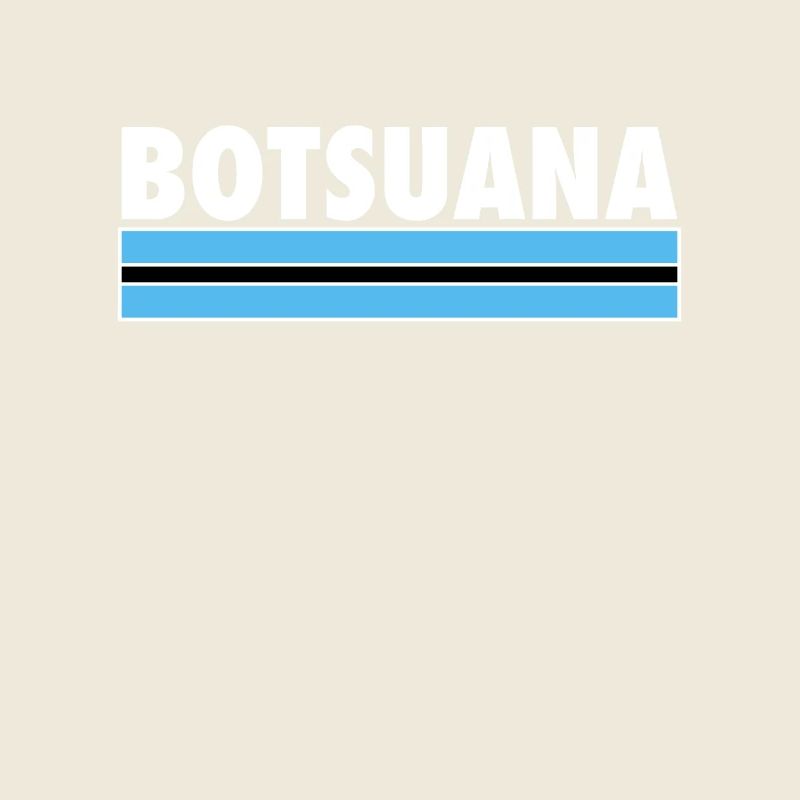 Botsuana Botswana Botsuanische Flagge