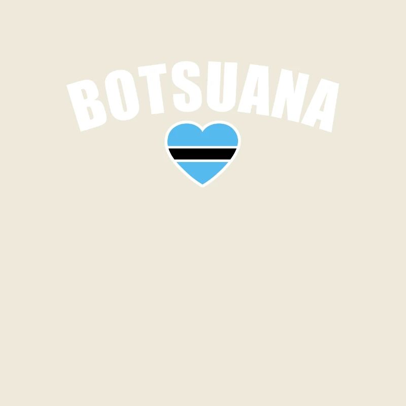 Botsuana Botswana Botsuanische Flagge