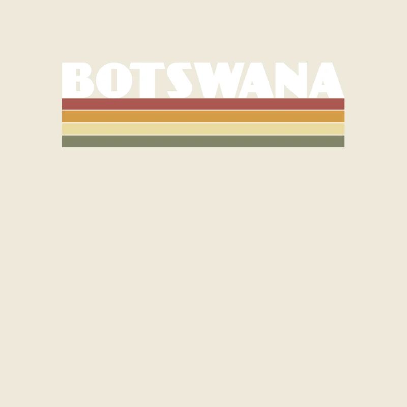 Botswana Botsuana Botsuanische Retro Botsuaner