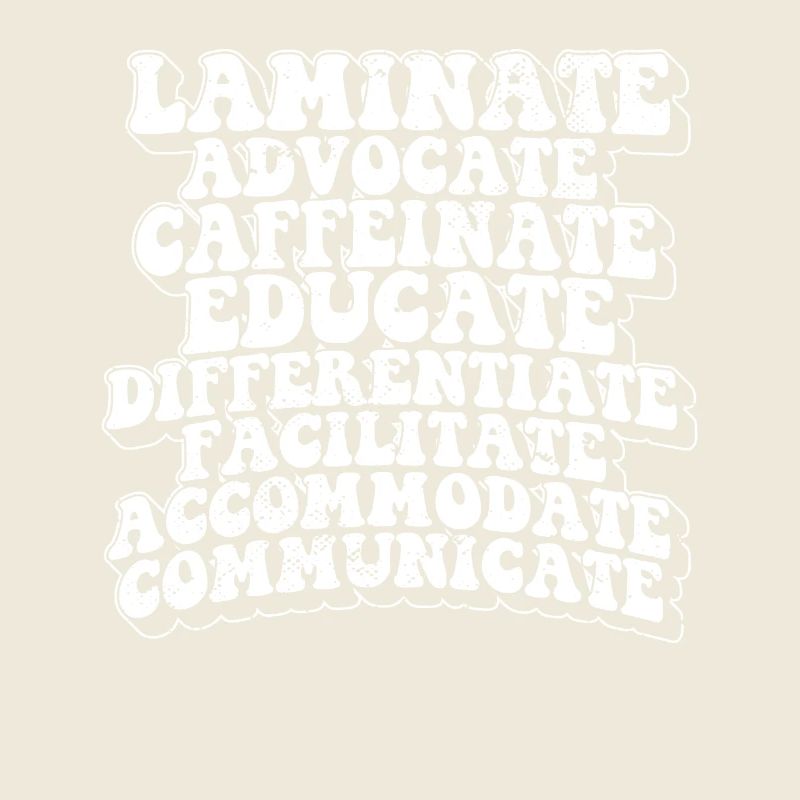 SPED Teacher Laminate Collaborate Autism