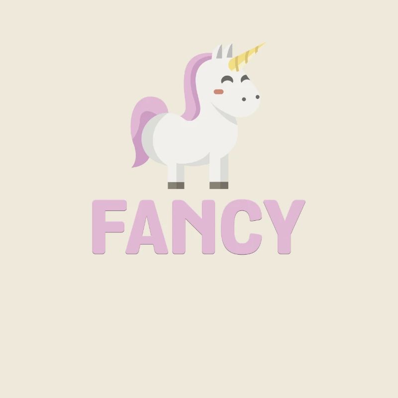 Fancy Pink Unicorn Magical Rainbow Cute Unicorn