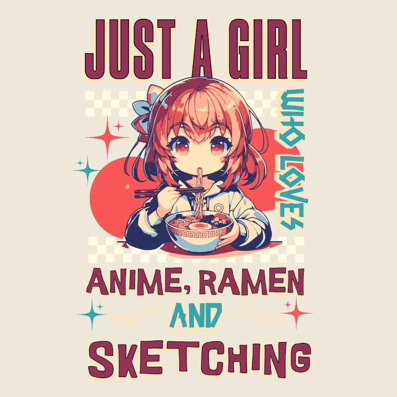 Dessin de ramen d’anime
