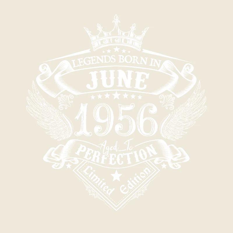 Juni 1956 Geburtstag Juni 1956 Juni Geschenk