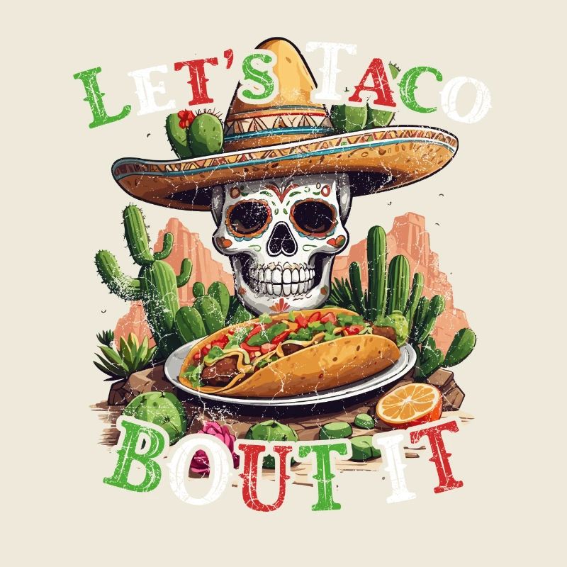 Drôle de tacos Dicton Cinco De Mayo Mexicain