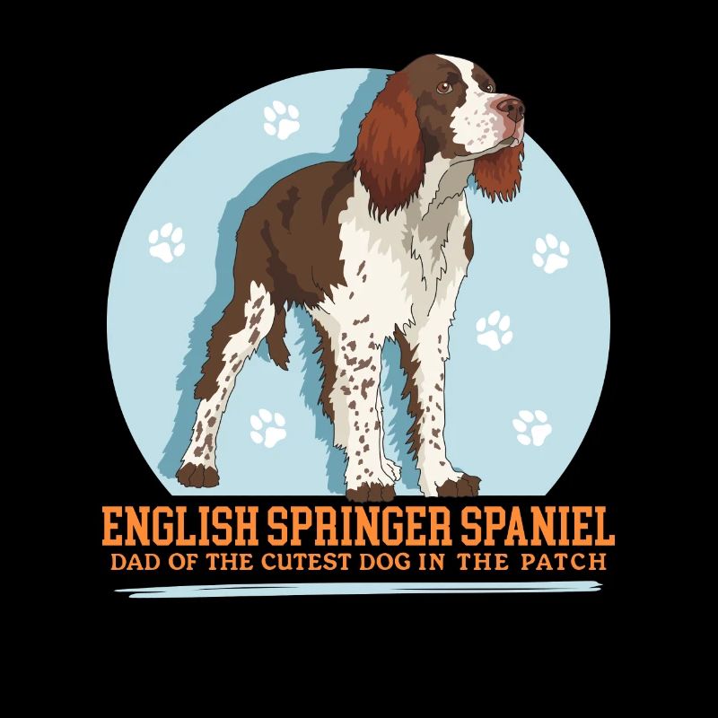 English Springer Spaniel Dad Geschenk