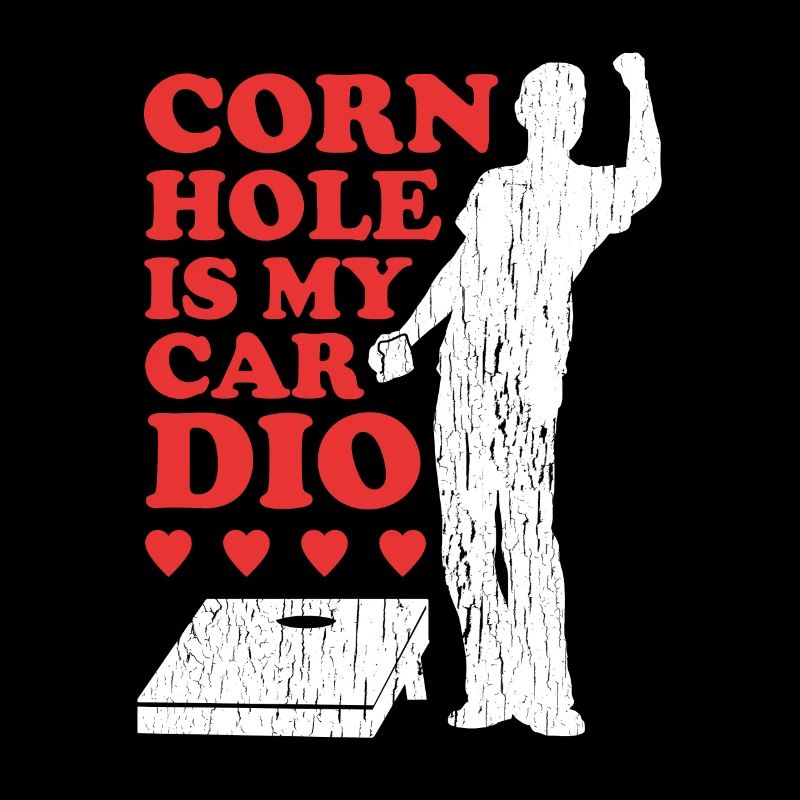 Cornhole Spieler Bean Bag Sackloch Geschenk