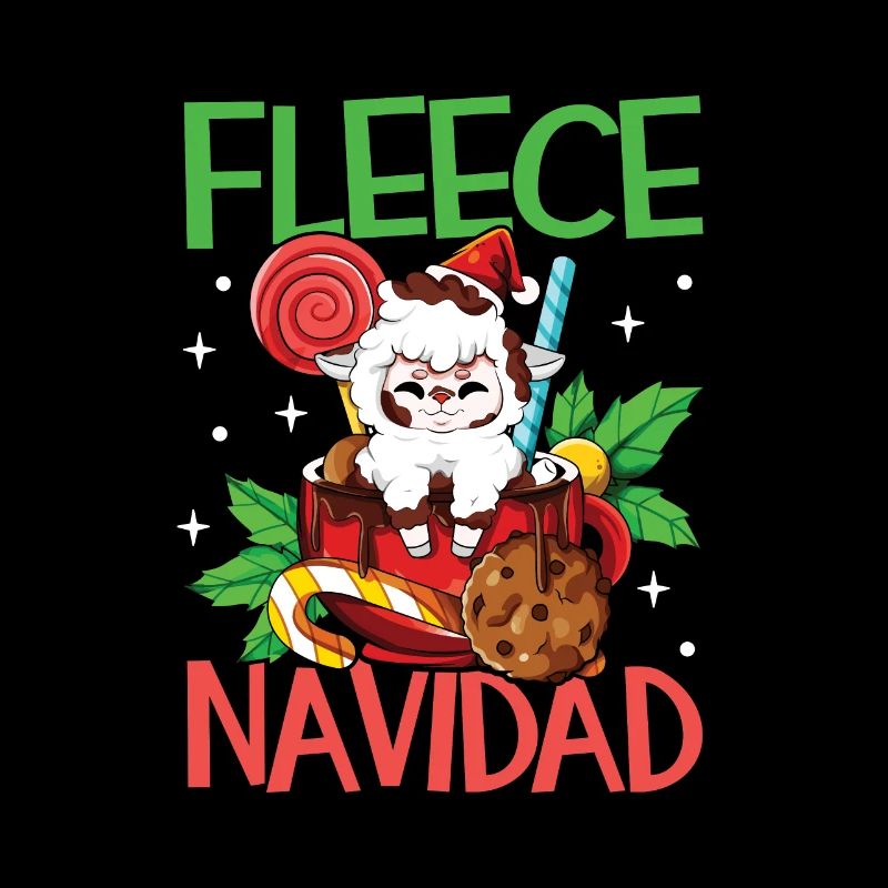 Fleece Navidad - Christmas Llama