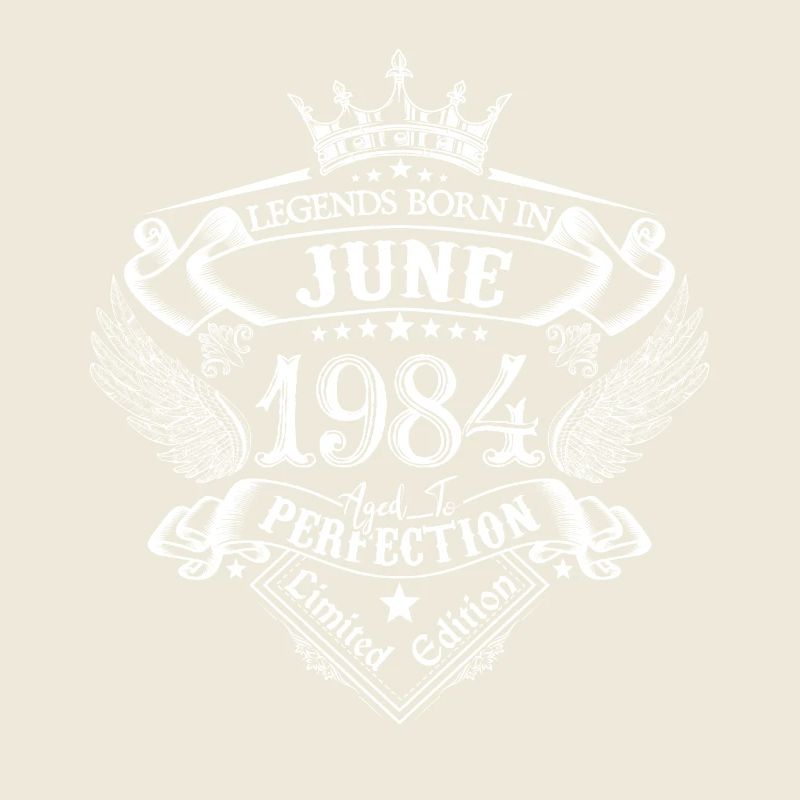 Juni 1984 Geburtstag Juni 1984 Juni Geschenk