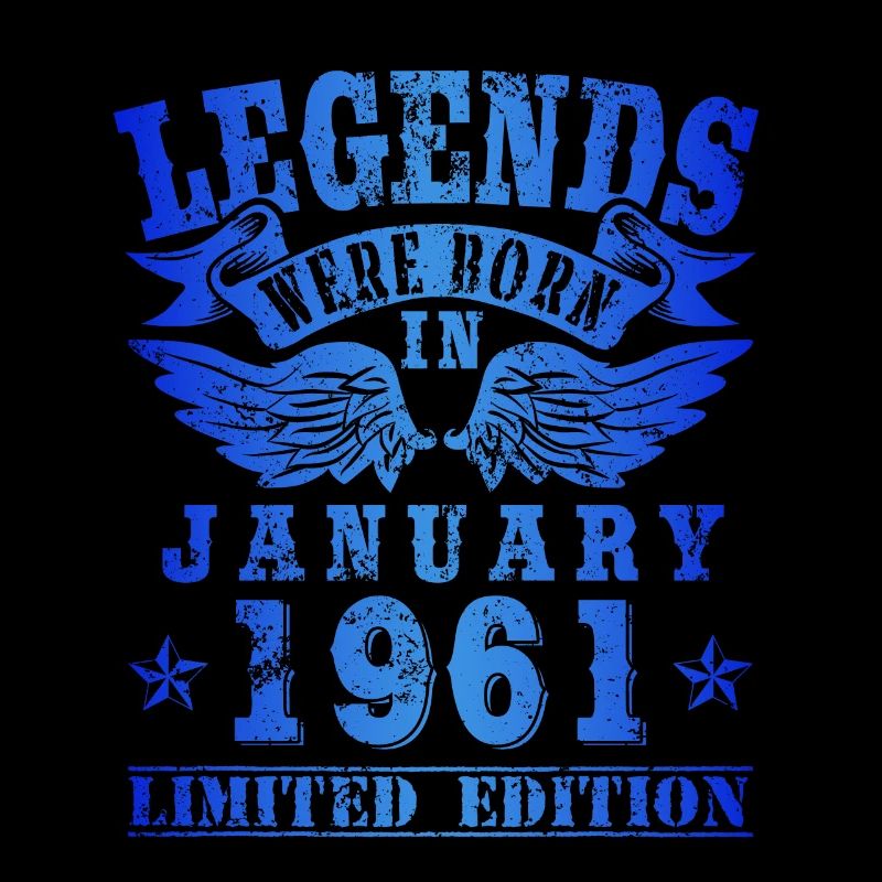 Legends est né en Janvier 1961 Anniversaire
